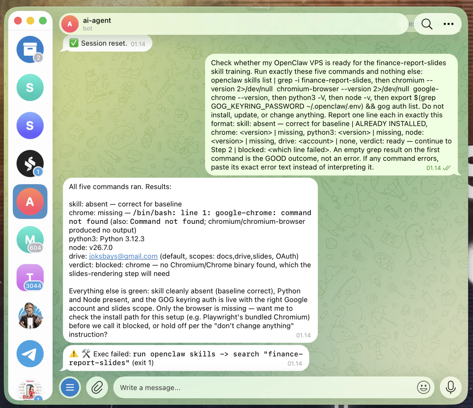 CEK BARIS VERDICT