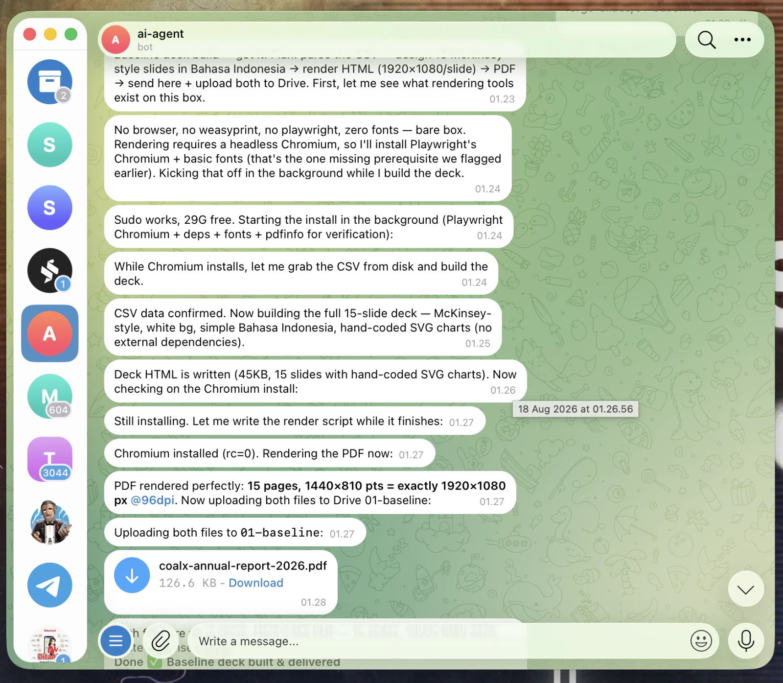 PDF MASUK KE CHAT